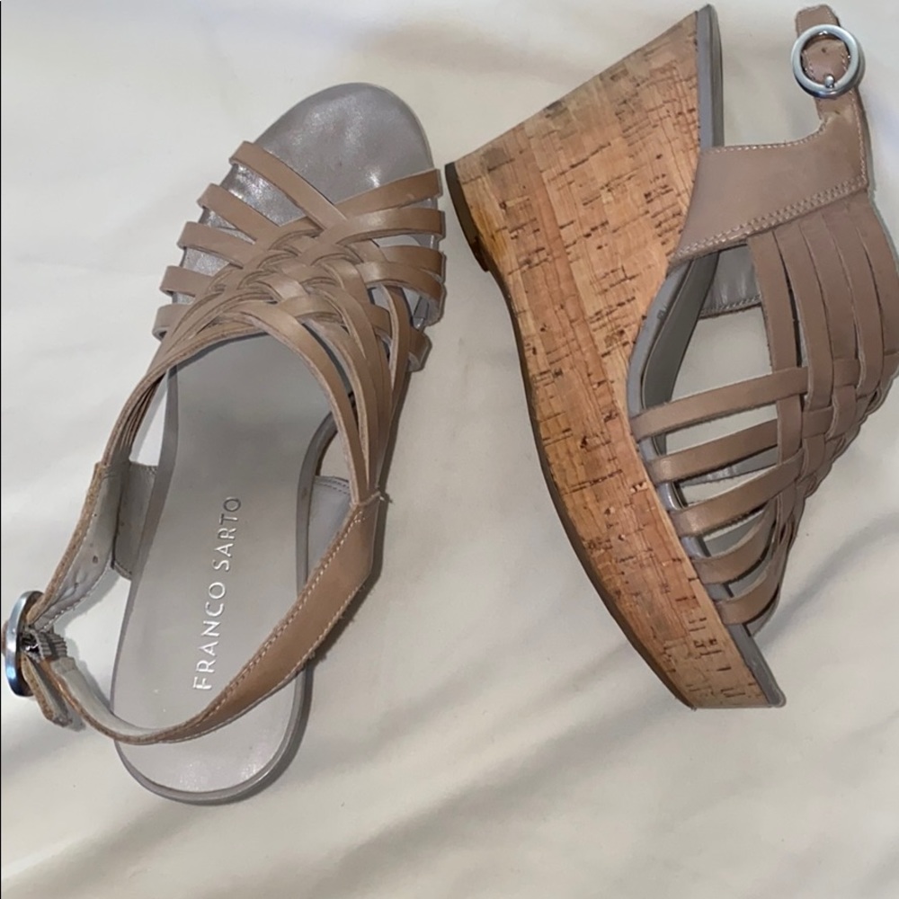 Franco Sarto Wedge sandals.